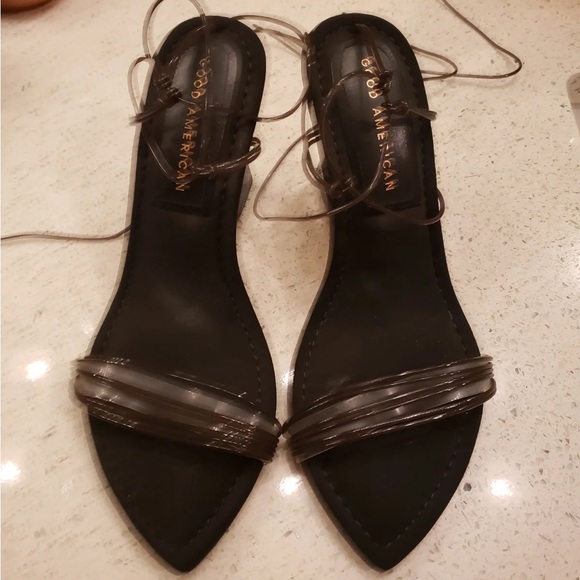 Good American wedges size 6.5 - Picture 3 of 6